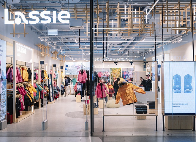 Бренд детской одежды Lassie открыл фирменный магазин в Санкт-Петербурге
